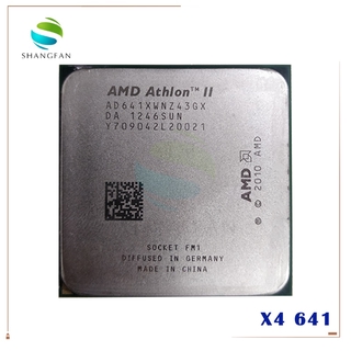 Reserva AMD Athlon X4 641 X4 641X X4-641K X4-641K 2.8GHz 100W Quad-Core CPU procesador