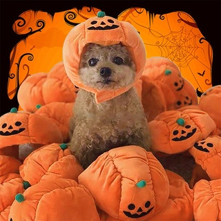 Sombrero de halloween para mascotas divertido sombrero de calabaza disfraz de Animal