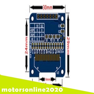 [motorsonline2020] iic serial oled display module 128x64 i2c ssd1306 128x64 lcd board 0.96\" (2)