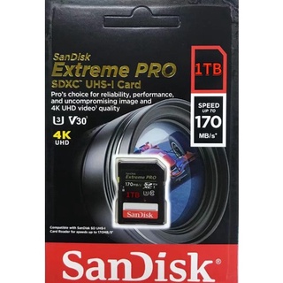 Tarjeta De Memoria Sandisk Extreme Pro 512gb 95mb/S Sdhc tarjeta Sd De 64gb 128gb 256gb 170mb/S Sdxc C10 u3v30 Uhs-I 4k tarjeta De Memoria Flash Para cámara