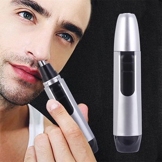 1 portátil nariz pelo nariz oreja depilación facial eléctrica afeitadora de pelo Clipper limpio recorte maquinilla de afeitar para los hombres