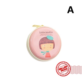 Portable Creative Cute Cartoon Tinplate Coin Purse Small Children's Coin Gift Portable Bag M0M0