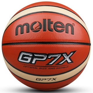 g series molten gp7x baloncesto resistente al desgaste antideslizante absorción de humedad material de la pu estudiante baloncesto 7 tamaño
