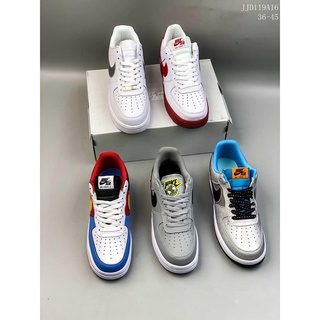 OFF-WHITE x Air Force 1 OW Joint Air Force One Calzado para hombre Calzado para mujer Calzado para trotar Calzado deportivo Calzado para correr