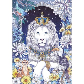 kiko 5d diy broca completa redonda diamante pintura corona león diamantes de imitación mosaico (2)