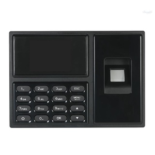 Disponible en inventario Máquina De protección De contraseña De huellas dactilares inteligentes biométricas grabadora De 2.4 pulgadas Tft Lcd pantalla Dc 5v