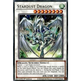 Yu-Gi-Oh! Stardust Dragon - TOCH (Raro) Yugioh