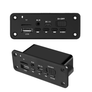 [KOO2-11-] Placa Decodificadora MP3 , Módulo Bluetooth Entrada Auxiliar , Reproductor De Audio Con Amplificador De Potencia 2 x 3W , Soporte MP3 USB TF Tarjeta