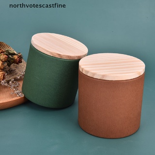 Northvotescastfine Round Tea Coffee Container Disposable Sealed Packaging Boxes Caddy Tea Canister NVCF