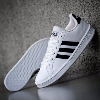 Adidas Grand Court Original blanco negro BNWB zapatos - Casual tenis zapatos (4)