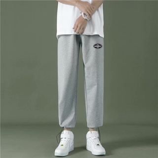 [M-5Xl] foot bound sports 9 puntos hombres pantalones de ocio 2021 nuevo estilo coreano suelto ajuste primavera y otoño pequeño pie guardia pantalones (6)