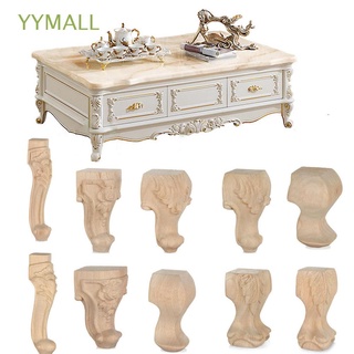 yymall multi estilos vintage madera tallada estilo europeo gabinete asiento pies muebles patas accesorios decoración artesanía alta calidad sólida decoración del hogar
