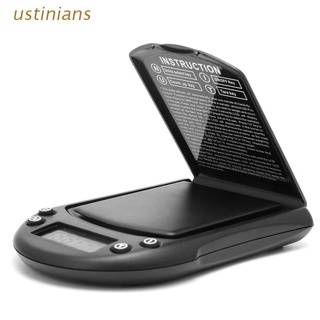 ustinians.mx 100gx0.01g mini balanza digital de joyería lcd electrónica de bolsillo balanza de peso gramo
