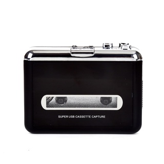 Usb Capture Radio reproductor de cinta portátil a MP3 convertidor de captura de Audio reproductor de música cinta grabadora de Cassette con altavoz de 0.5W