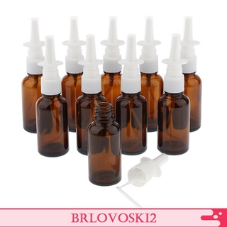 10 piezas 30 ml vacío vidrio Nasal Spray botella fina niebla viales pulverizador (7)