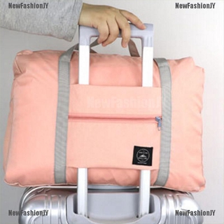 NewFashionJY Big Foldable Travel Storage Luggage Carry-On Organizer Hand Shoulder Duffle Bag