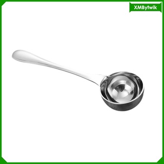 [TWIK] Coffee Scoop Tablespoon Cocktail Stirring Scoop - Stainless Steel Measuring Spoons Kitchen Dinnerware For Coffee, Tea,