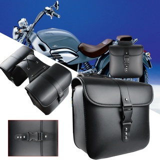 XL883 XL1200 Motocicleta Sillín Bolsas Para Harley Sportster XL 883 1200 Universal Alforjas Lateral Bolsa De Herramientas Lu (1)