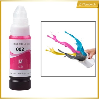 [120ml BLACK] 70ml Ink for Epson L4158 Inkjet Replacement for Epson Printers L4168 L6178 L6198 Ink Refill 002 L4153