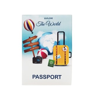 Explorar el mundo pasaporte cubierta 18 cubierta libro pasaporte viaje documento organizador pasaporte caso
