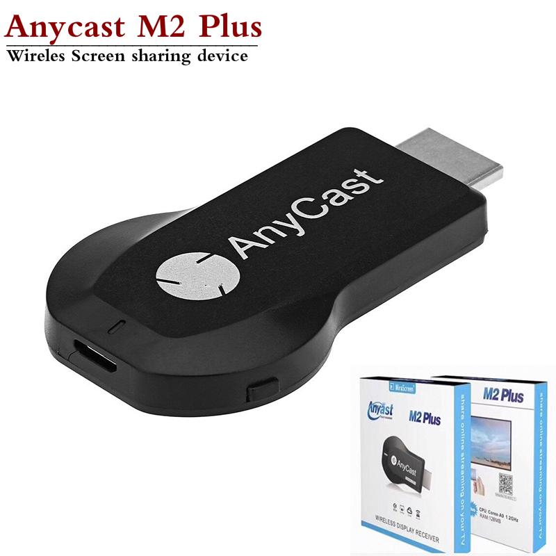 2019 nuevo Anycast M2 plus inalámbrico HDMI Media Video Wi-Fi 1080P Display Dongle receptor