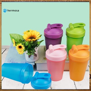 Availble Portable 400ml Protein Shaker Water Bottle Cup Sports Fitness Kettle Drinkware