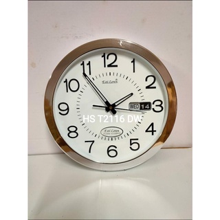 Pioneer CR 2118DW/HS T2114 D/HS2116DW reloj de pared con cuerpo de día fecha cromo plata