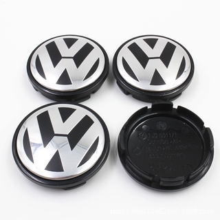 Tomota 4 piezas y 56 mm VW emblemas de la tapa central de la rueda del coche cubre cubos de llantas de coche cubierta emblemas de insignia para Volkswagen Golf /Polo/Vento Santana/escarabajo /nuevo LaVida/GTI/Magotan/CC/Passat (5)