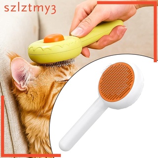 Pet Dog Grooming Brush Cat Comb Remove Loose Undercoat Massage Shedding Tool