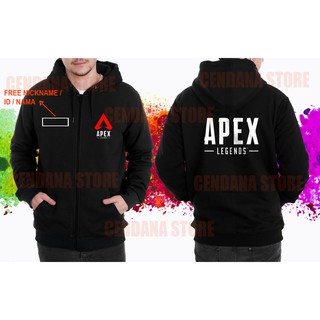 Apex Legends cremallera suéter Chamarra gratis nombre ID