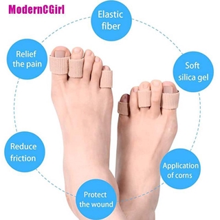 C niña nueva tela Tubo De Gel De Dedo vendaje protector pie pie alivio del dolor cuidado De los pies (7)