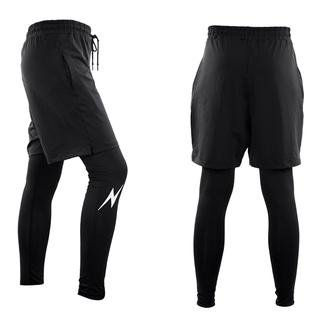 leggings deportivos para hombre/pantalones deportivos de compresión de secado rápido