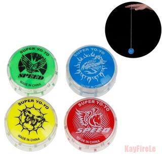 Kayfirele 1 pieza de juguetes mágicos de YoYo bola para niños colorido plástico YoYo juguete fiesta