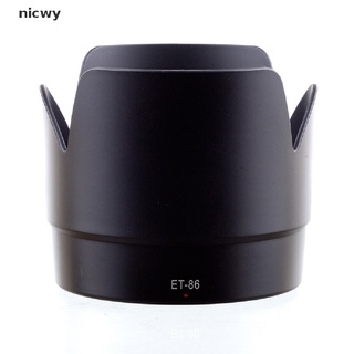 nicwy et-86 lente capucha tono 77 mm rosca para canon ef 70-200mm f/2.8l is usm et86 mx