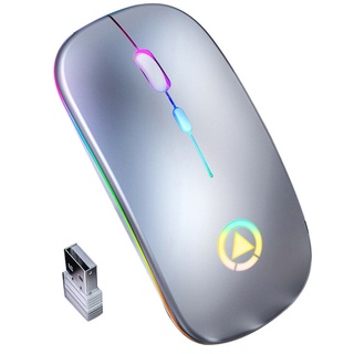 2.4GHz Wireless Optical Mouse Mice USB Rechargeable RGB For PC Laptop Computer Four Colors Optional (3)
