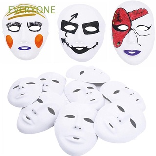 todo el mundo 3d máscara de protección para hombre femenino cosplay props decoración de halloween festival blanco diy protección de ojos cubierta cara completa máscara