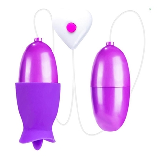 sto USB impermeable Mini bola de ejercicio portátil silicona silencioso remoto doble vibrador bala huevo con lengua para parejas (1)
