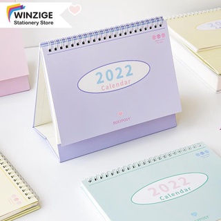 Winzige Calendar 2022 Planner Diary Desktop Schedule Agenda Pastel Calendar Decoration
