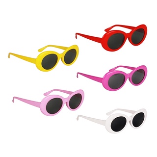 [brblesiyamx] gafas de sol redondas inspiradas en ovaladas, color blanco (4)
