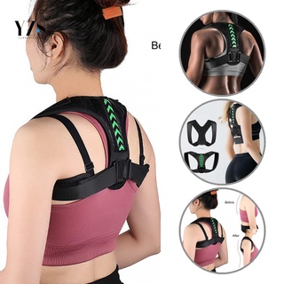 yuanzhisheng ajustar postura sentada espalda corrector de hombro corrector de espalda soporte de hombro correa aumentar la confianza para fitness