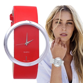top cuero reloj de cuarzo señora relojes mujeres de lujo antiguo elegante vestido redondo reloj relogio feminino montre femme 2020nuevo