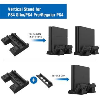 Base de radiador multifuncional con soporte vertical de enfriamiento PS4 / SLIM / PRO (1)