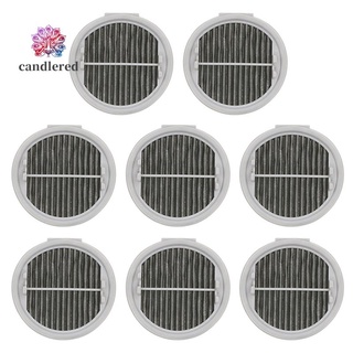 8 pzs filtros de aspirador de polvo para polvo/accesorios de aspiradora