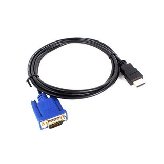 Cable HDMI A VGA De 1.5 M HD-15 D-SUB Adaptador De Vídeo Cables Para PC HDTV Monitor