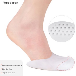 [Woodaron] 1 Par De Pies De Silicona Protector De Dedo Tapa Tapón Del Pie Enchufe Para Pointe Zapatos Cuidado