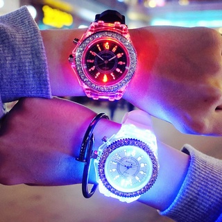 Reloj Luminoso con Luz LED que cambia de Colores LED Hombre Mujer NO ES CONTRA AGUA (1)