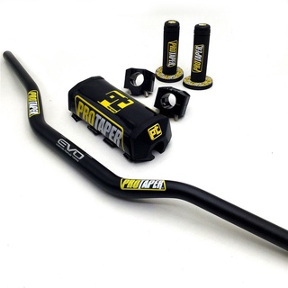 Manillar Para Pro Taper Pack bar 1-1/8 " Almohadillas Agarres Pit Racing Dirt Bike CNC 28,5 Mm Adaptador (1)