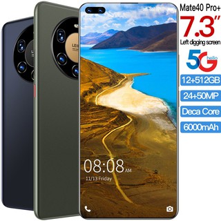 Teléfono inteligente Huawei Mate40 Pro+/12g Ram 512gb Rom/7.3 pulgadas/red 5g/Dual Sim/Android10 con reconocimiento Facial (3)
