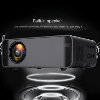 [dynwave] proyector portátil para el hogar 1080p para reproductor de películas wfifi us-plug standard negro (3)