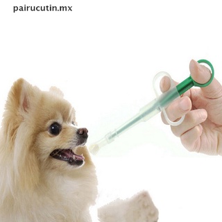【pairucutin】 Pet Dog Cat Capsule Tablet Pill Gun Piller Pusher Syringe Doser- Green 【MX】